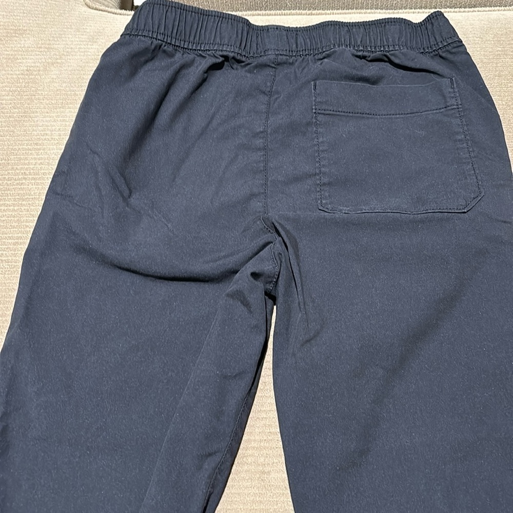 Boys Old Navy Black Drawstring Cotton Pants - size L - Picture 4 of 4